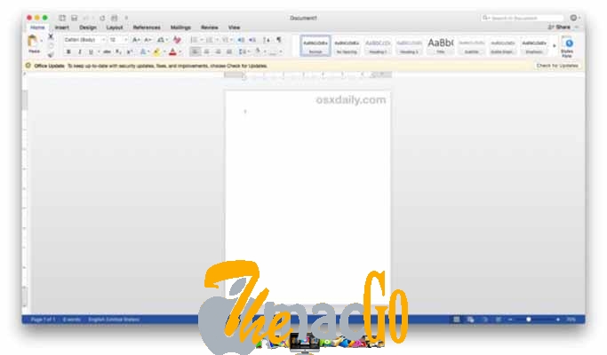 word for mac for free